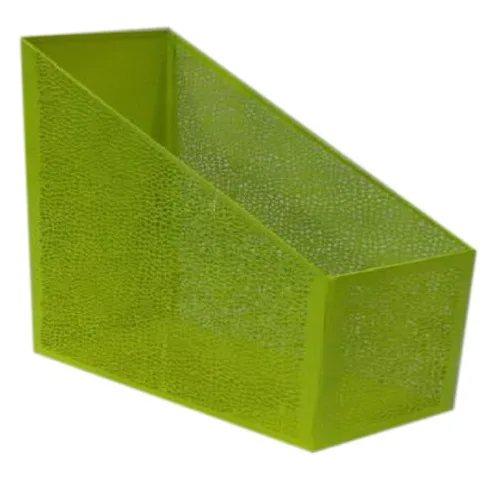 Indian Wire Mesh Metal Magazine And Books Holder Stand Leather Metal Magazine Rack Holder Desktop Office Hotel and Restaurant