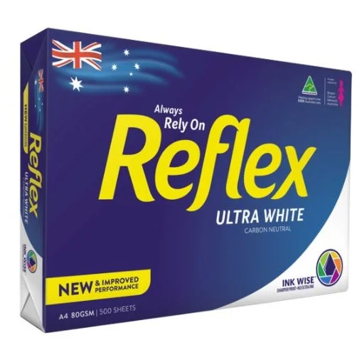 Bulk Sales Reflex Ultra White A4 70gsm 75gsm 80gsm Copy Paper For Sale at Factory Price / double a paper a4 Copier Cheap Price