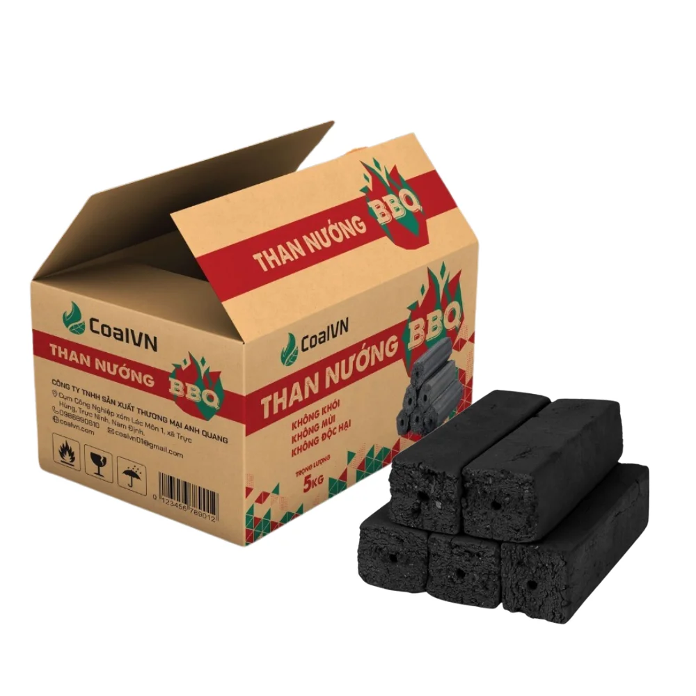 Compressed Charcoal Has High Heat Capacity & Low Ash Delivering Great Performance At An Affordable Price For Grilling, Heating
