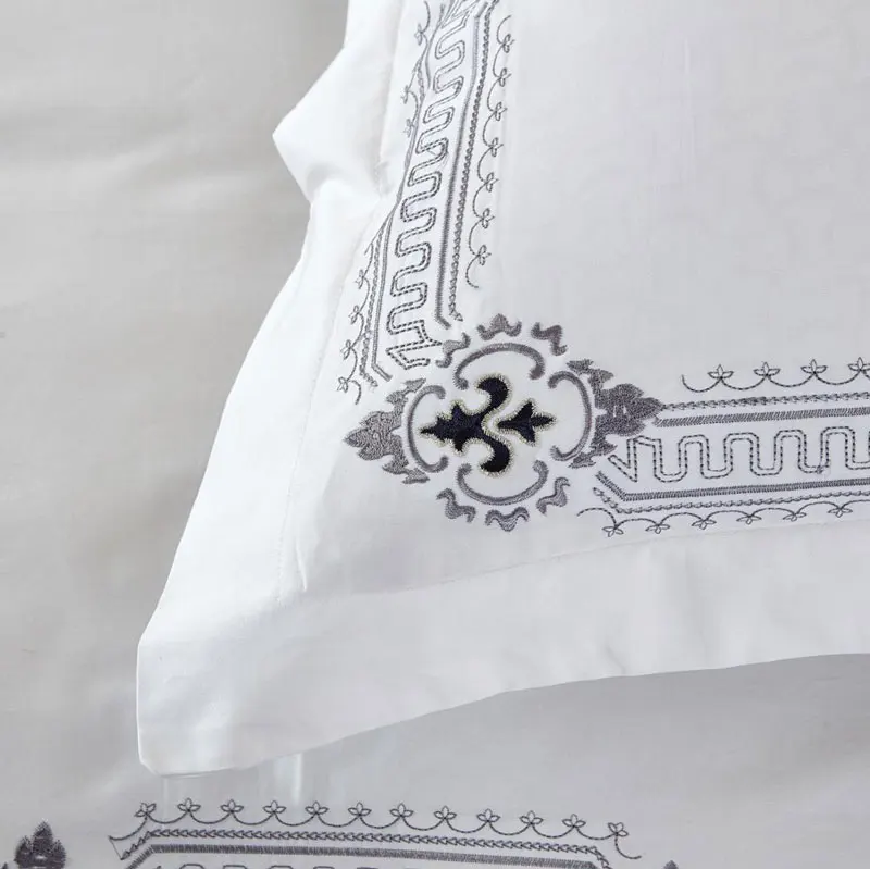 New Soft Cotton King Size Bed Linen Sheets Hotel Quality White