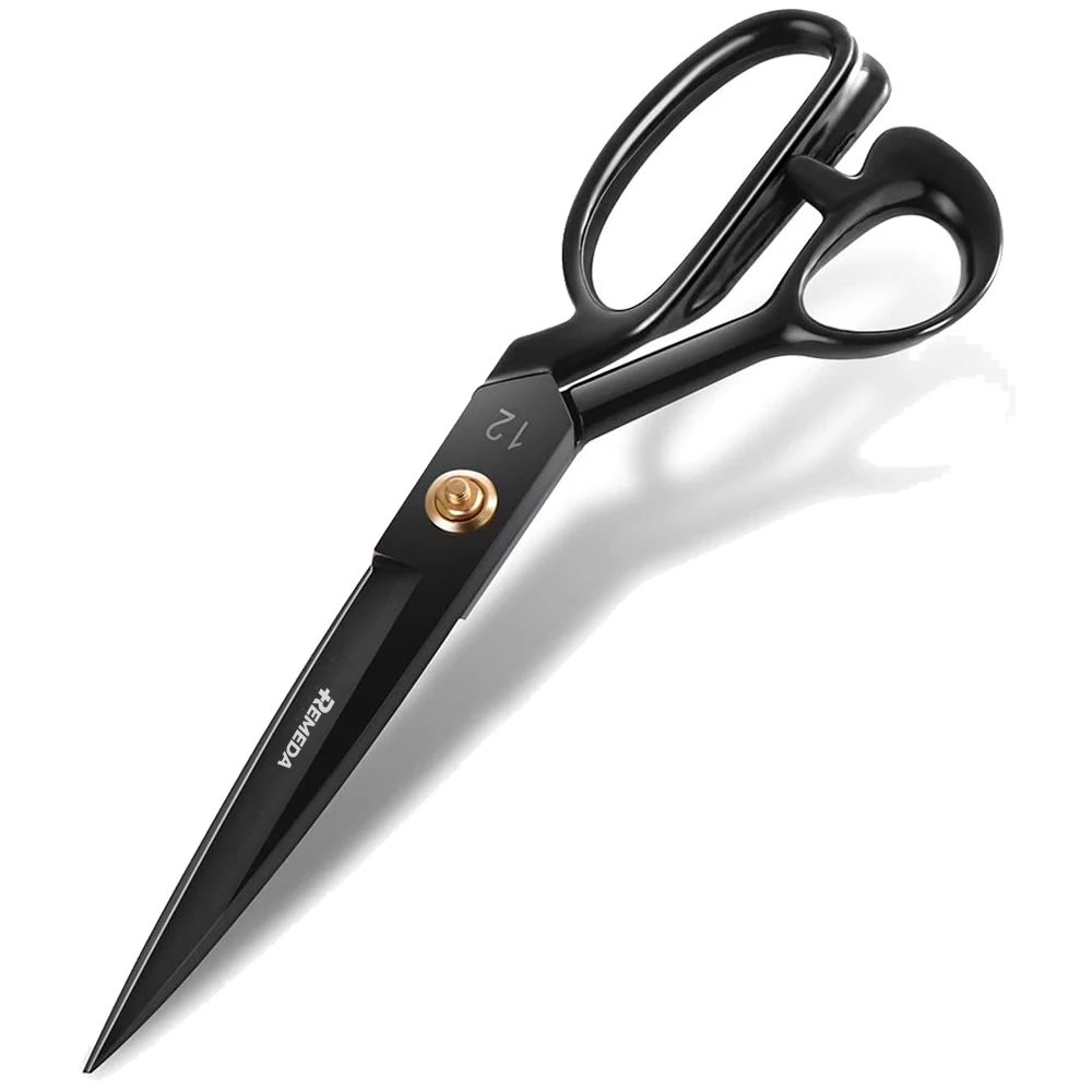 REMEDA Tailors Scissors 12 inches German Quality Sewing Scissor For Fabric Cutting Professional Tailor Scissor
