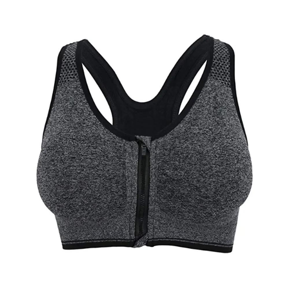 High Quality Designer Custom Nylon Spandex Fitness Yoga Wear gym clothes Workout Adjustable Strap Sports Bra For Women