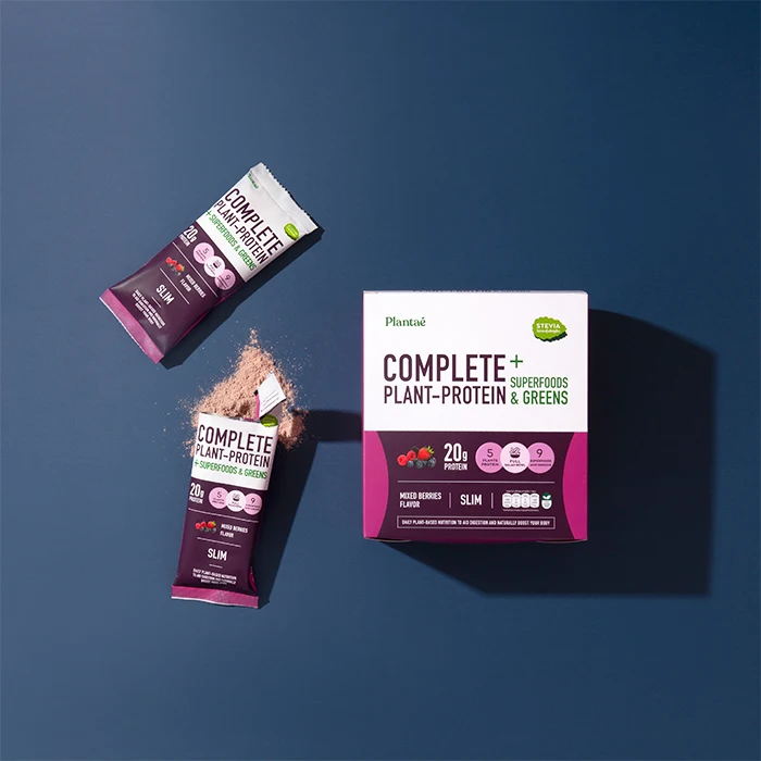 High Quality Premium Grade Complete Plant Protein + Superfood & Greens Mixed Berries (Box) from Thailand