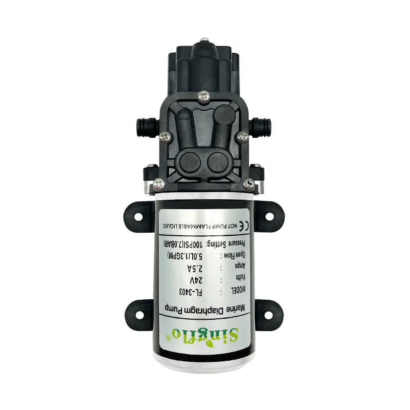 Singflo FL-3403 100PSI Agricultural Power Pump 24V 5.0LPM ATV sprayer pump