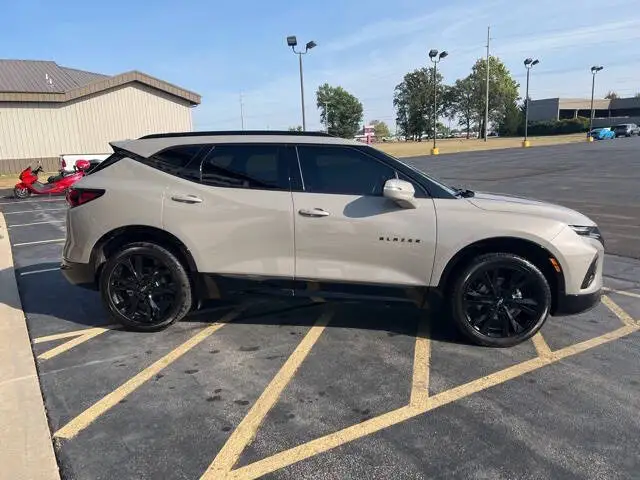 2021 Chevrolet Blazer with Panoramic Sunroof Leather Seats Left Steering Neatly Used