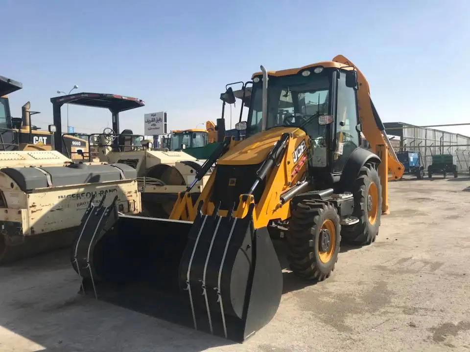 Construction Machinery 4WD JCB 4CX 2 Ton Backhoe Loader Japan Made 4x4 Wheel Drive JCB 3CX Front Wheel Loader