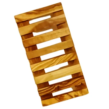 Slotted Soap Dish 100% Wooden Soap Tray Holder For Bathroom Kitchen Sink Eco Friendly Holder.