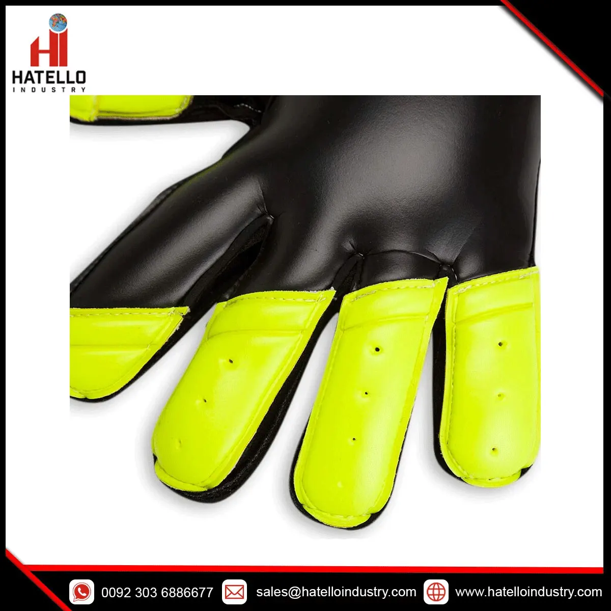 New latex goalie gloves with finger protection Removable finger Thickened soccer goalkeeper gloves adult size 8 9 10