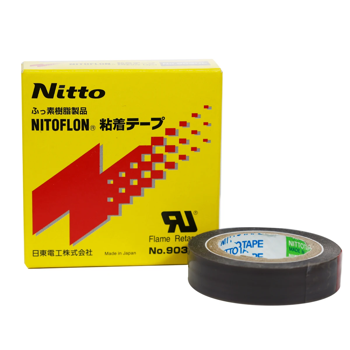 ПТФЭ Стекловолоконная лента для маскировки припоя Nitto 903UL термомаскировки и герметизации