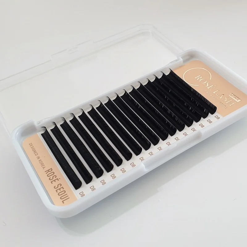 [ROSE LASH] Premium Mink Eyelash Extensions, Korean PBT materiel Eyelash Accessories