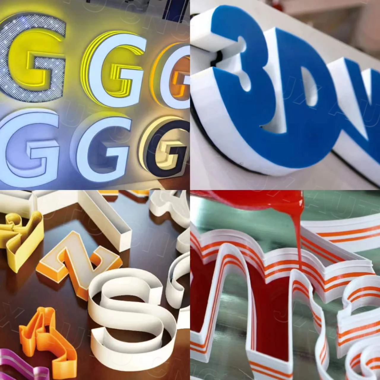 JX AUTO CNC new arrival logo and sign printers advertising channel letter shell 3d printing machine 3d printer china