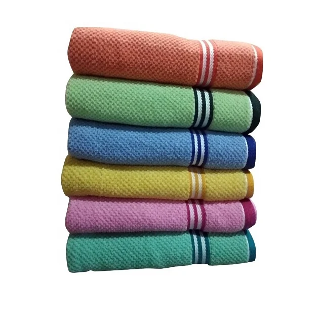 Natural Premium Top Grade Quality Cotton Bath Towel With Customized Color Available For Sale By Exporter