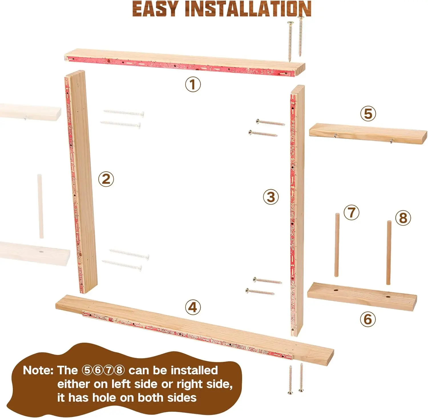 Wholesale Custom Wooden Durable Tufting Frames for Making Rug Weaving Carpet