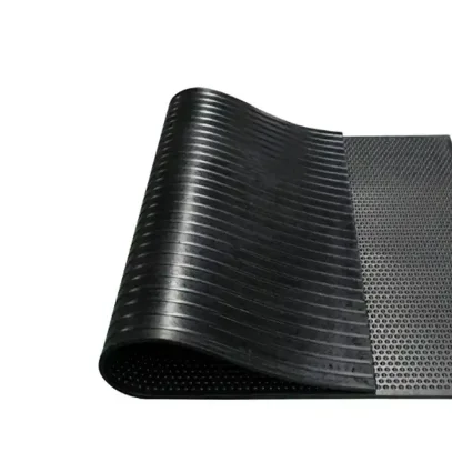 Factory price hammer top dairy cow mat rubber cattle mat