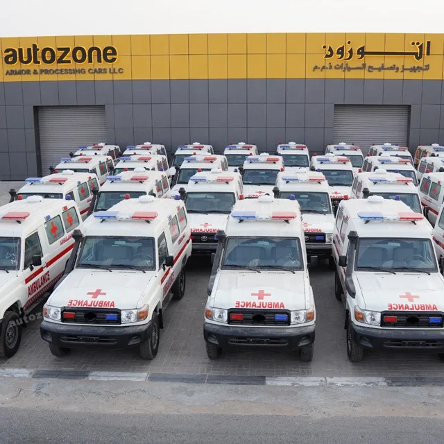 best quality brand new 4x4 ambulance