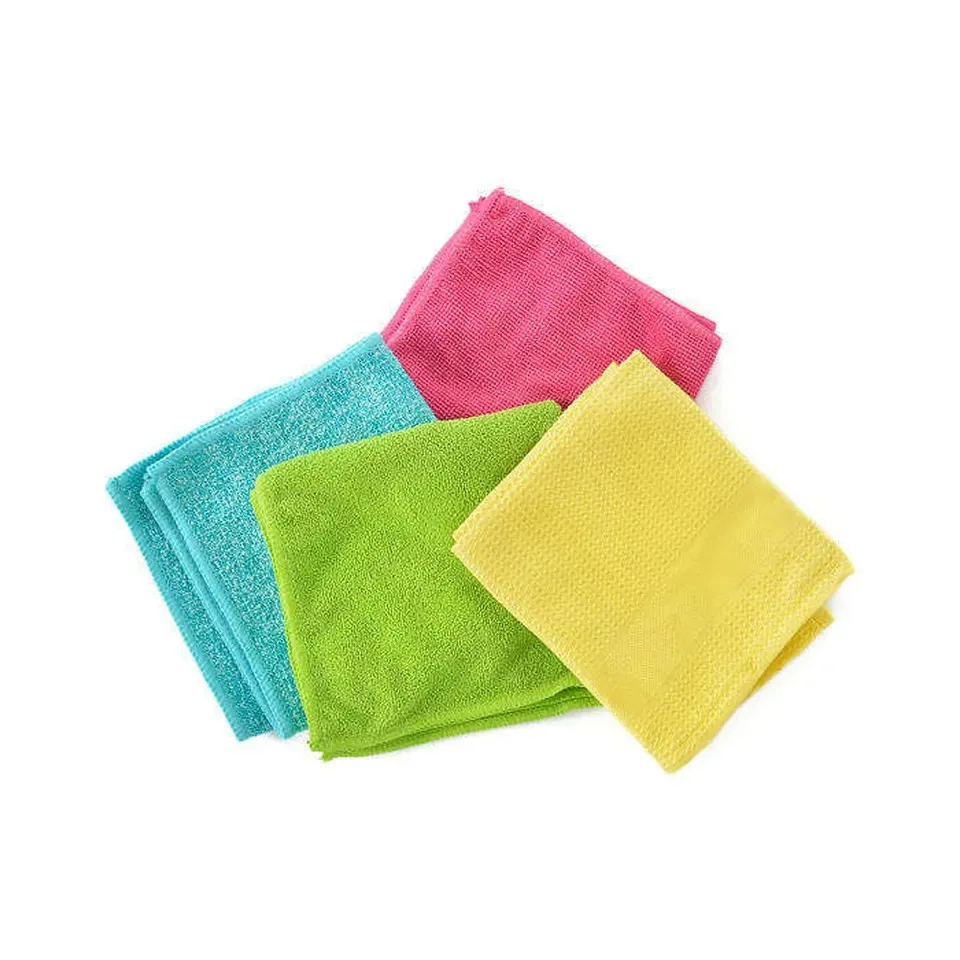 Custom printed cellulose cotton swedish dish cloth dishcloth towel clothes cellulose sponge cloth Cleaning Cloth For Kitchen