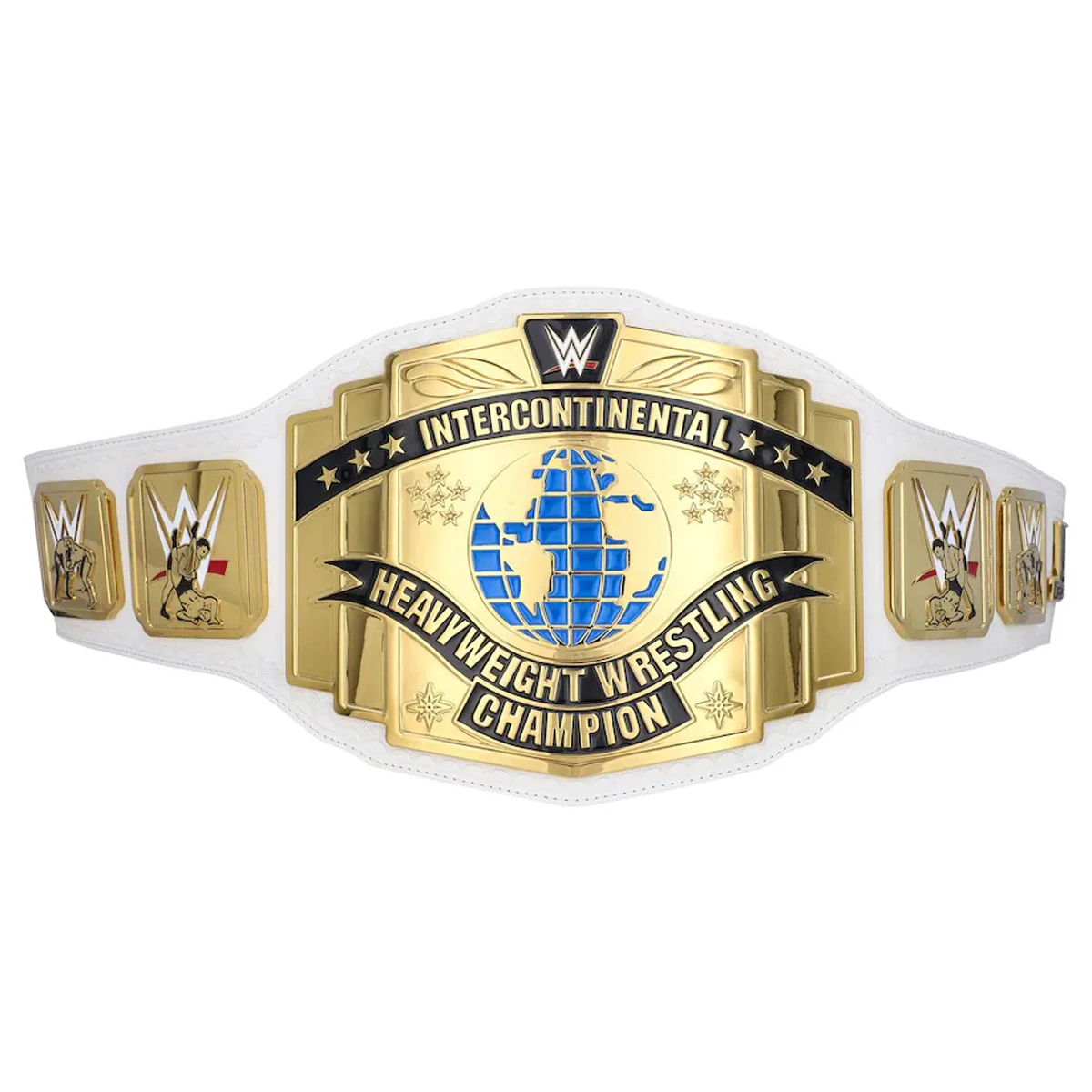 Authentic Championship Title featuring Metallic Medallions Leather-Like Belt Adjustable Feature Karate Wrestling Tatami All