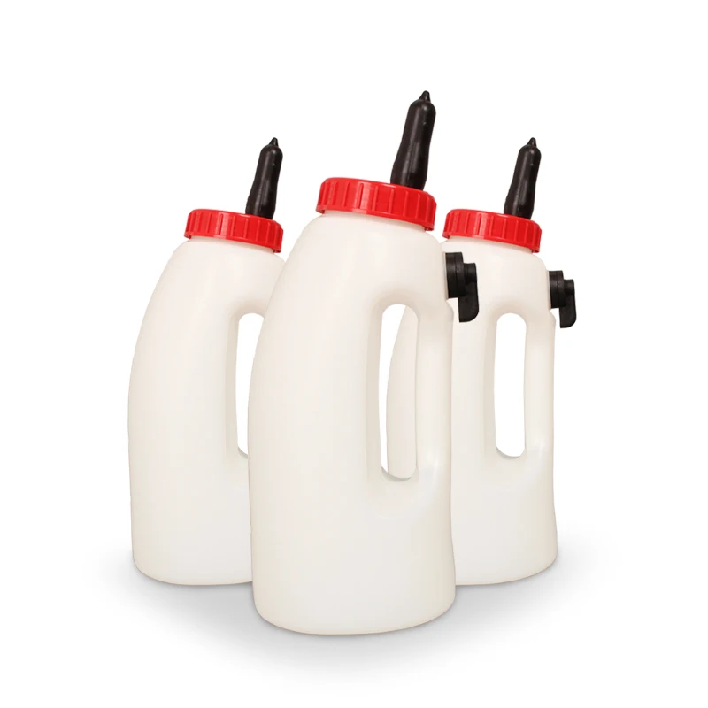 4L high quality plastic calf feeding milk bottle for cows animals, Cow Feeder
