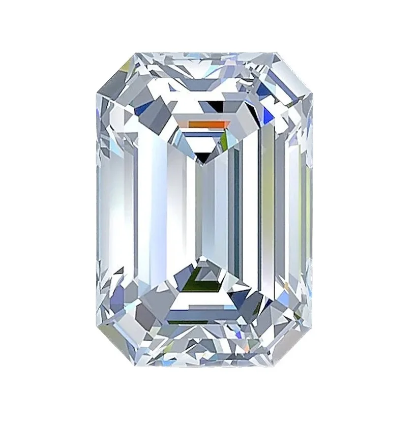 Wholesale  IGI certificate Emerald Cut DEF color VS/VVS clarity CVD HTPT uncut rough stone 1ct lab grown loose diamond
