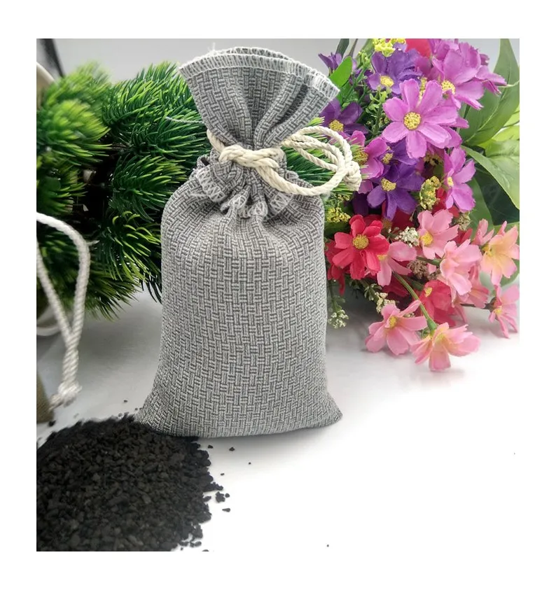 Bamboo Moso Coconut Activated Carbon Charcoal Home air Purifier Bags air Purifying Deodorizer Bag