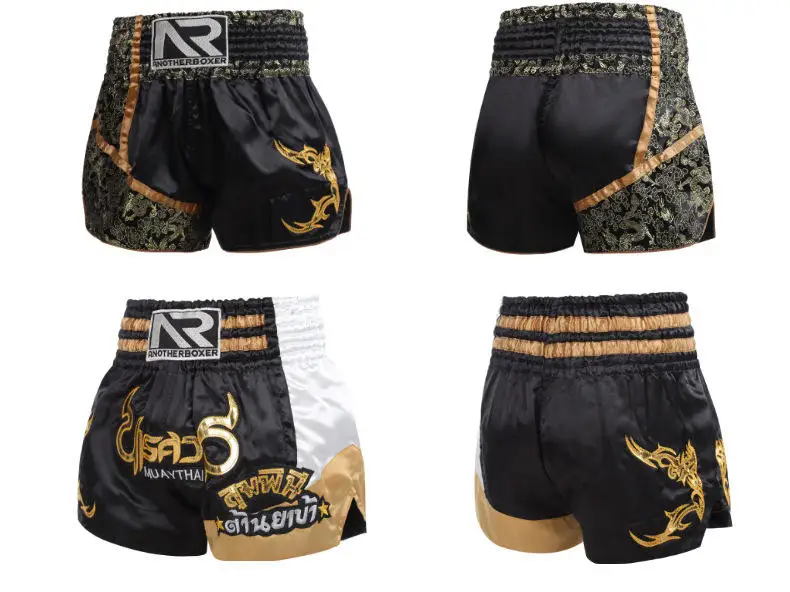 Custom Mma Shorts Fitness Breathable Boxing Tiger Kickboxing Fight Pants Sanda Training Cage Fighting Grappling Muay Thai Shorts