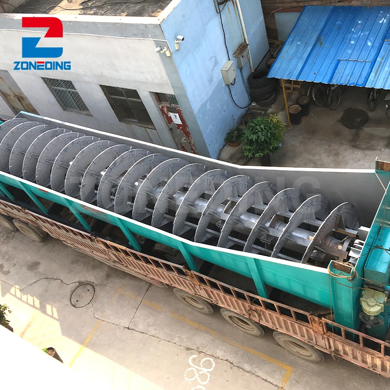Spiral Classifier With Ball Mill Fine Powder Sand Making Machine