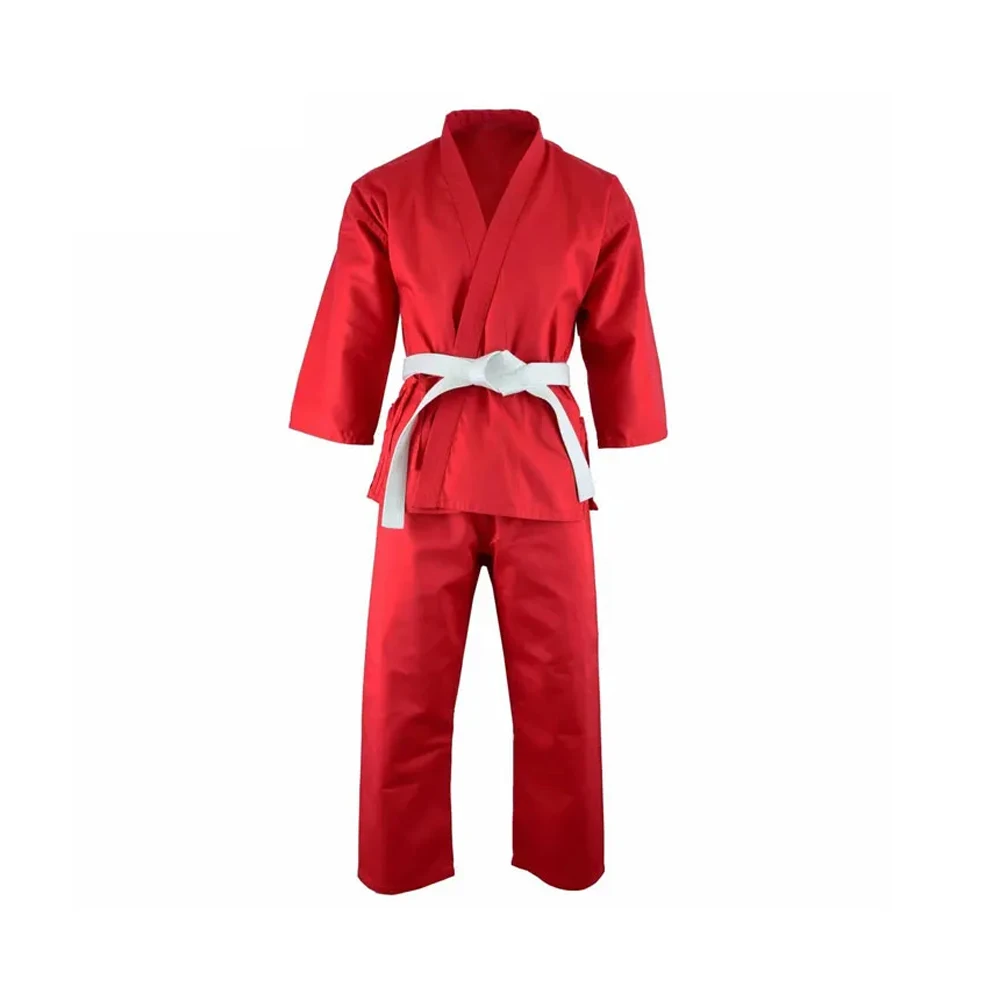 Top Ranking Products Martial arts Cotton/Polyester Clothes Solid Color new style Karate Suits Training Wear Uniforms
