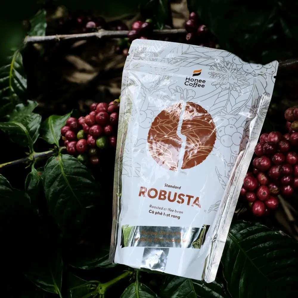 Honee кофе-робуста жареные кофейные зерна высокого качества оригинальные 250