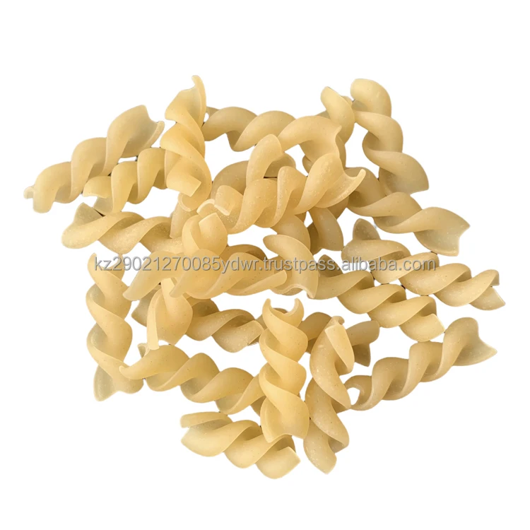 Great quality pasta spirals from ecological region of Kazakhstan 5 kg in plastic bags wholesale prices spiral pasta for sale