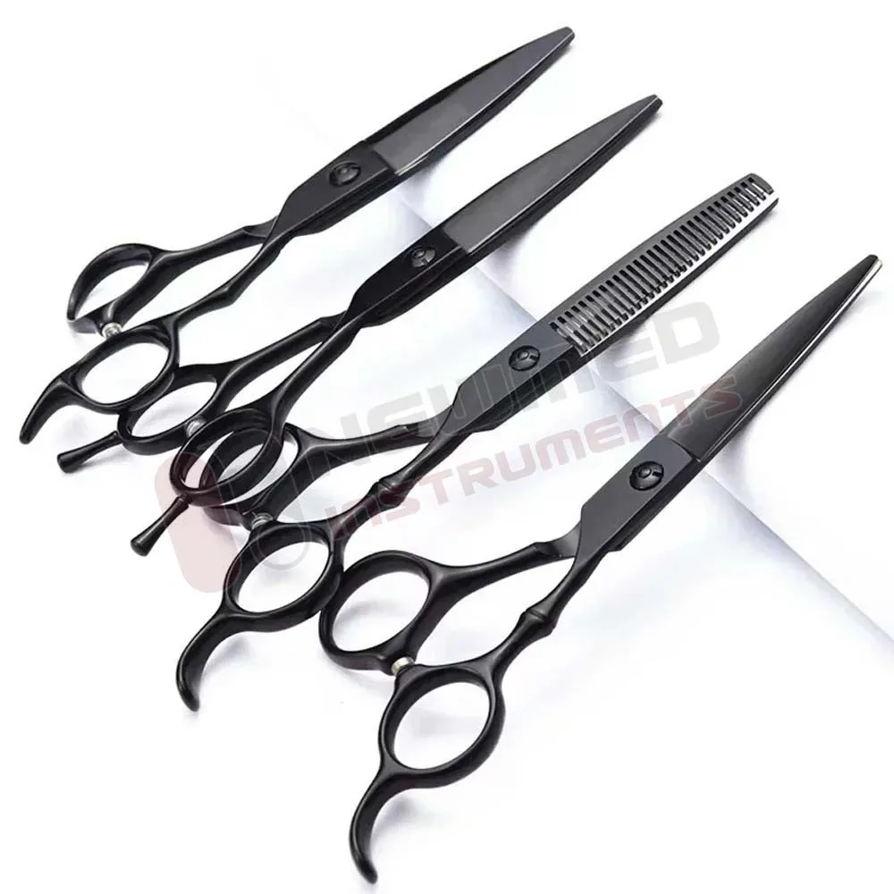 Professional Hairdressing Scissors 6 Inch Genuine Hair Clippers Barber Specific Thinning Shears Set Hair Cutting Tools