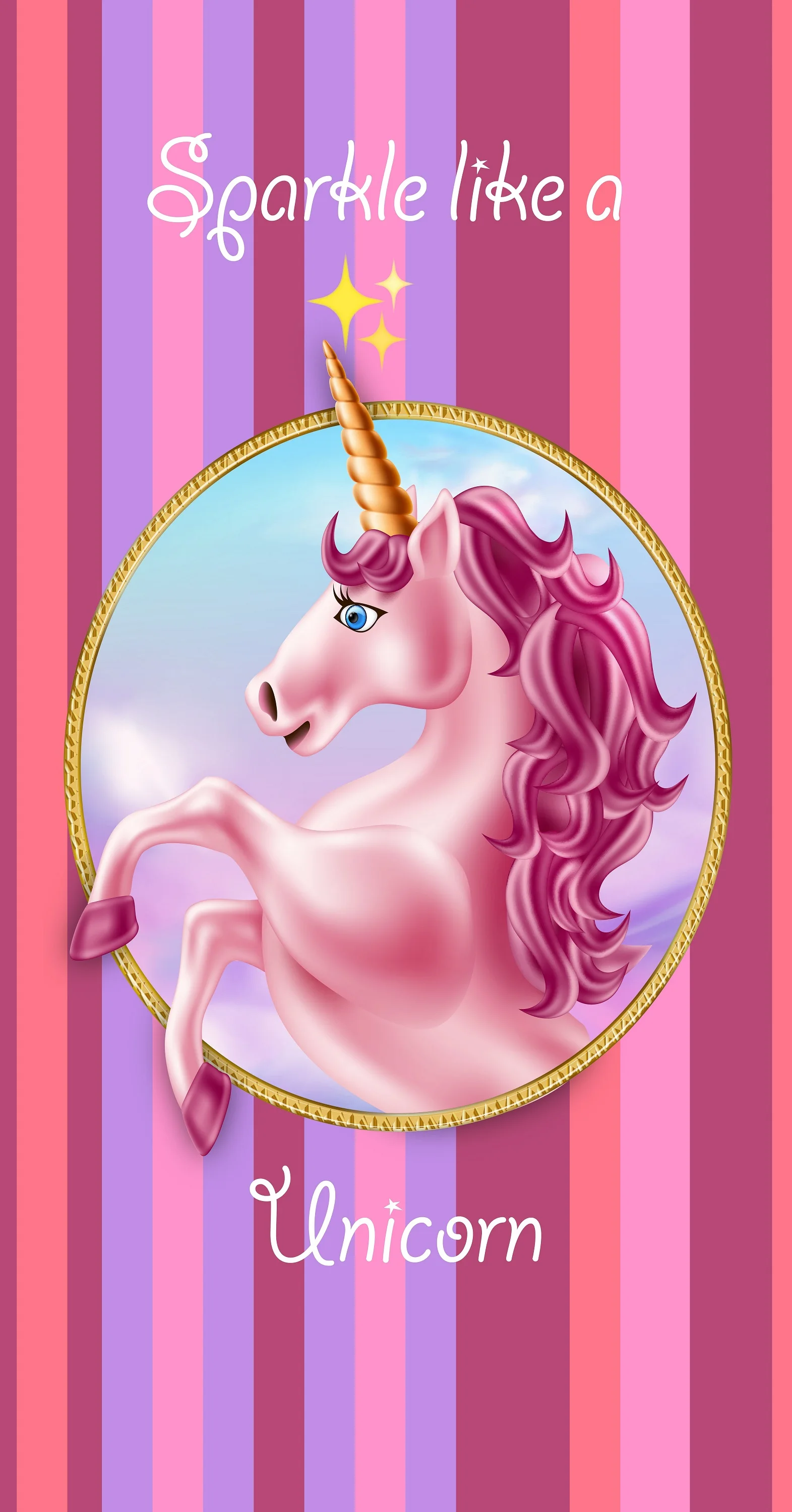Custom Unicorn Printed Microfiber/Cotton Bath Towels Best Material for Daily Use round Pattern Negotiable Price