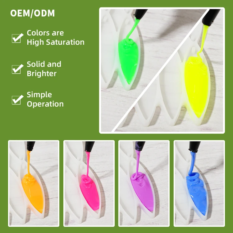 Neon Glow in Dark UV Resin KitUV Epoxy Resin Set UV Light Crystal Hard Type Resin Glue Jewelry Kit