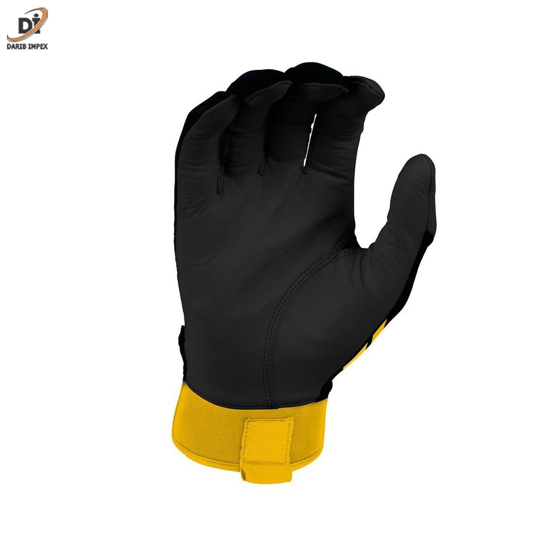 ODM Top Latest Design Baseball Softball Grip Leather Batting Gloves with Durable Leather Palmer Padding