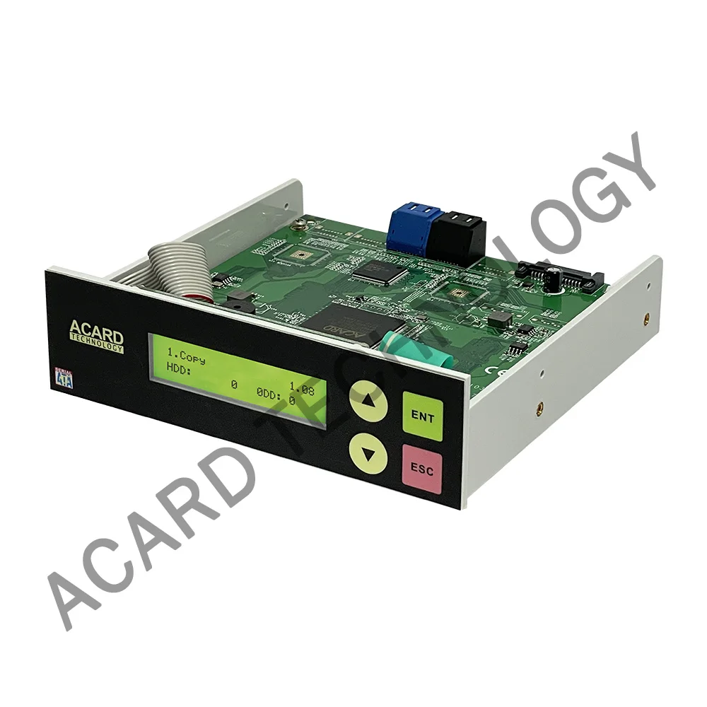 Acard 1 to 3 Controller for Blu-ray BD/DVD/CD Disc Copy Duplicator + SATA Cables