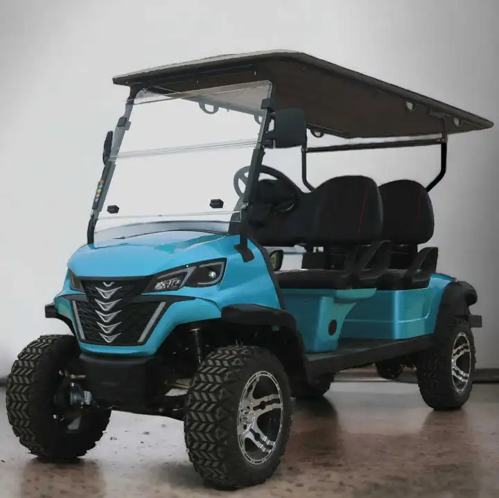 High Quality 4 wheel golf cart electric scooter 4 seater golf cart for sale 3000W motor power 100Ah battery