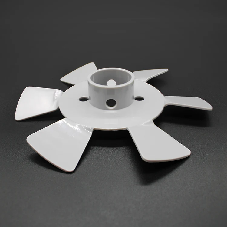 PES plastic fan leaf for small industrial motor  Plastic fan blade of micro ventilation duct  Humidifier pes blade factory