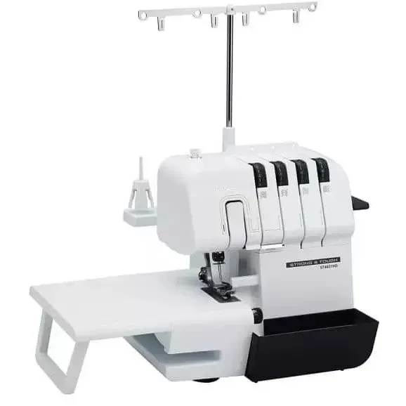 Hottt sergeer, 1034D, сверхпрочный металлический каркас оверлок машина, 1300 стежков в минуту, съемный меховой отделкой ловушка