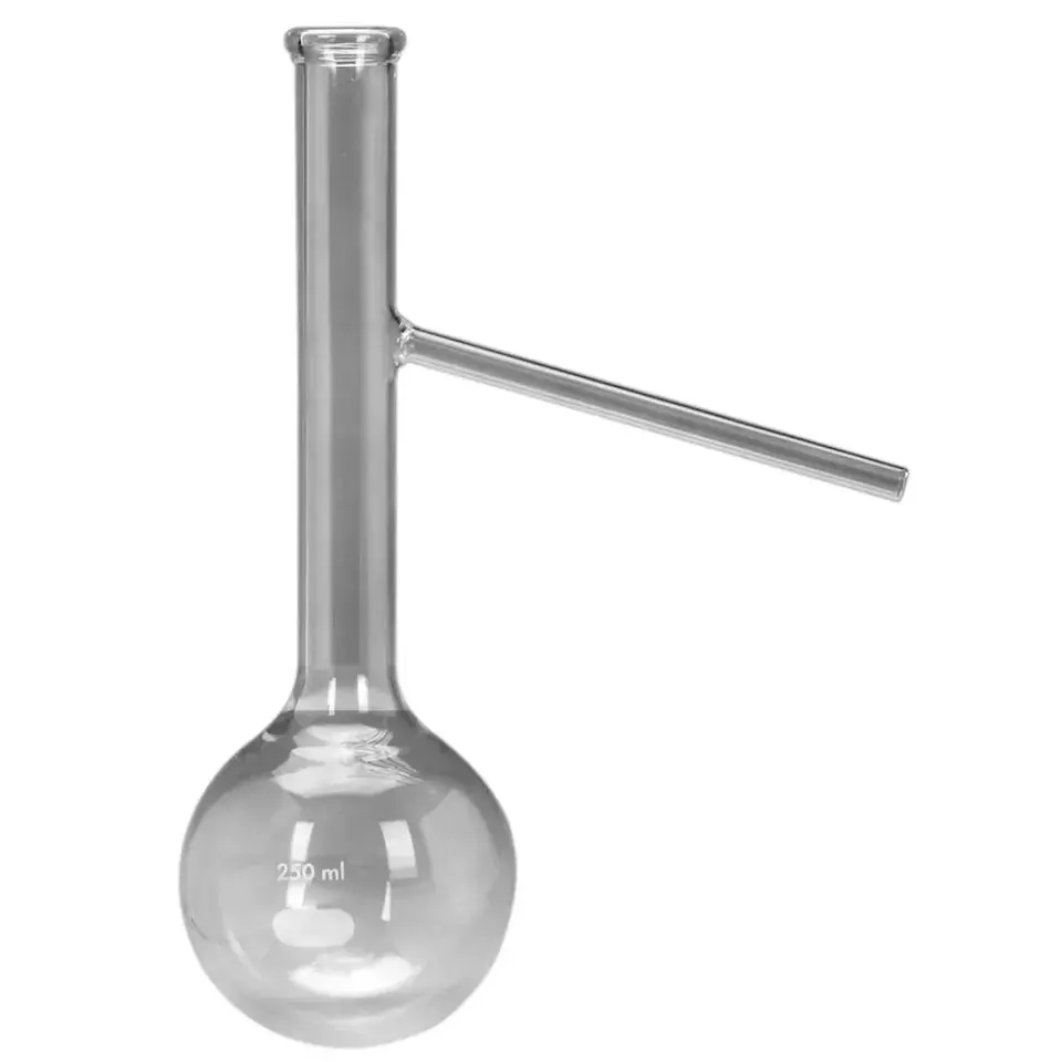 Distilling Flask Standard high quality round bottom borosilicate 3.3 glassware distilling flask Radical Manufacturer