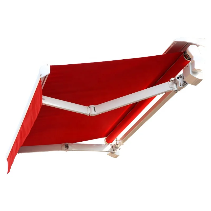 Порошковое покрытие, выдвижной тент, моторизованный алюминиевый тент, ветрозащитный водонепроницаемый наружный тент