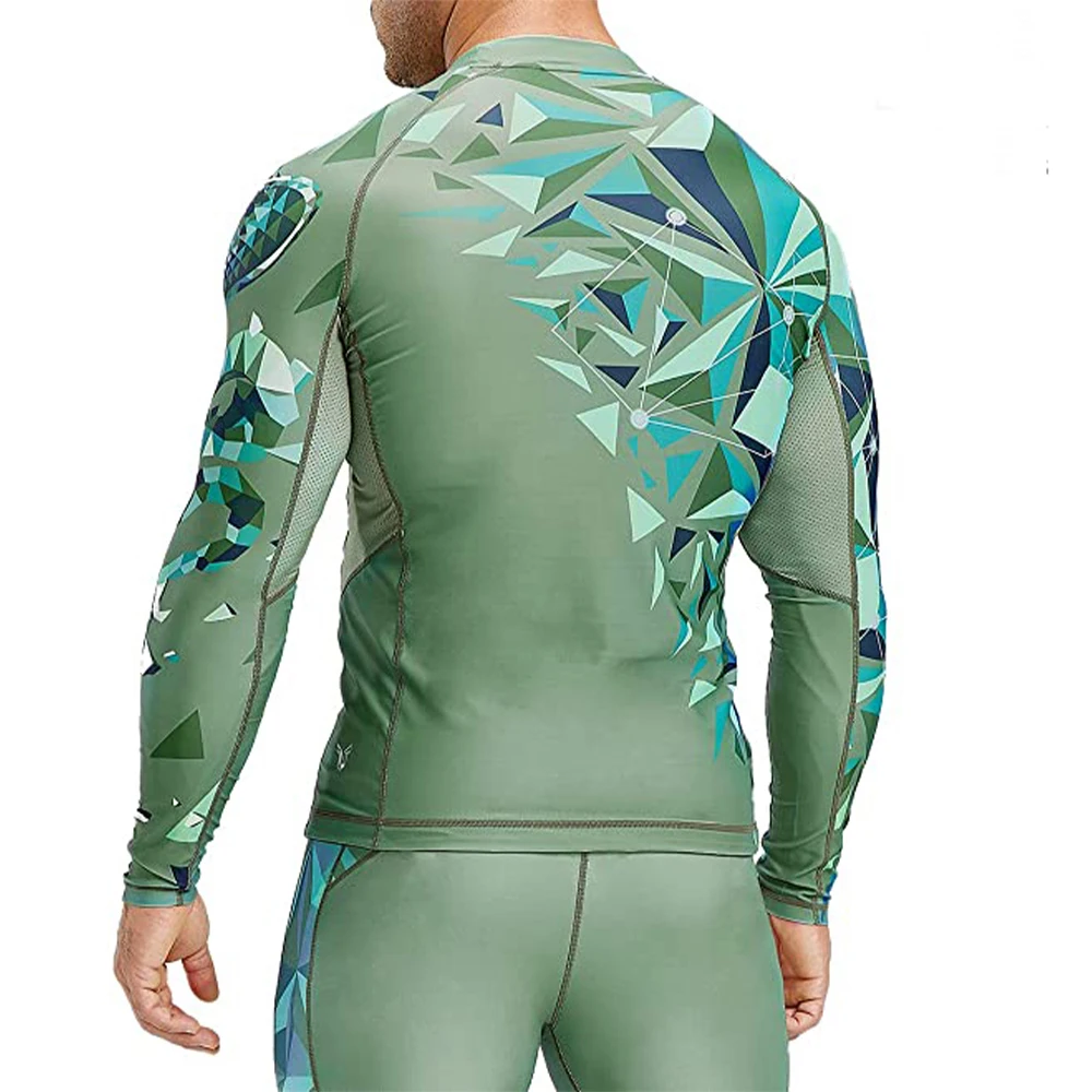 Rash Guard Sublimation Rush Guards rash guards short sleeve wholesale compression wear rashguard