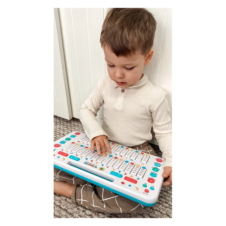 Superlative Quality Highly Used Muslim Islamic Kids Learning Electronic Educational Long Shape Quran Pad with 49 Touch Keys