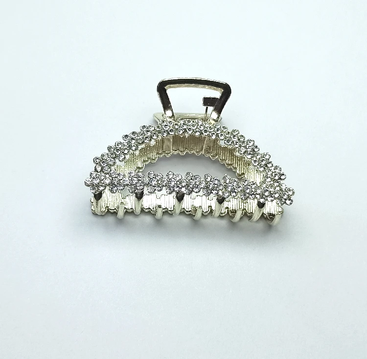 Горячая Распродажа зажим высокого качества с камнями и цветами