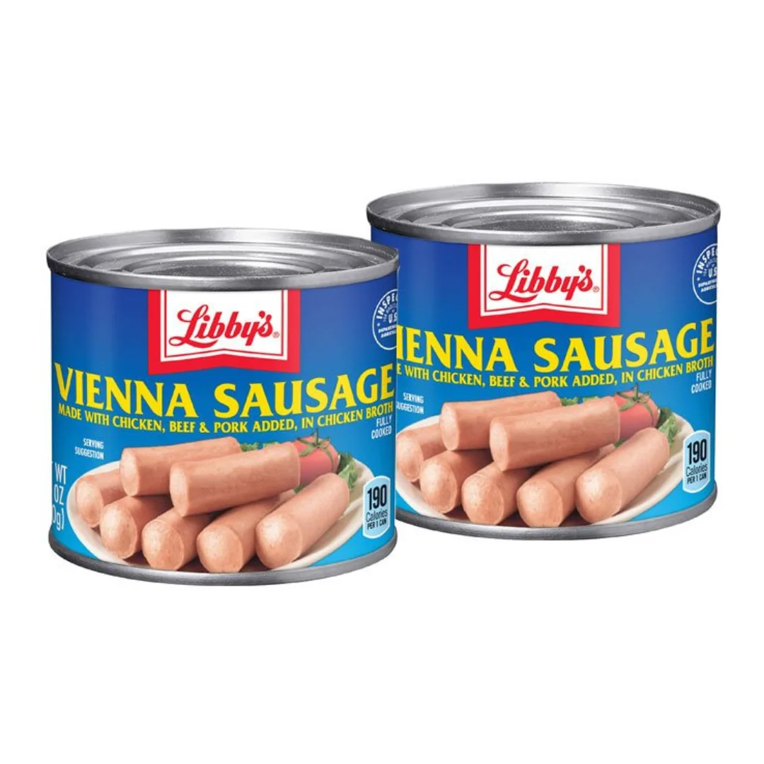 Консервированное мясо для колбасы Libby's Vienna, 4,6 унций (12 шт. в упаковке)