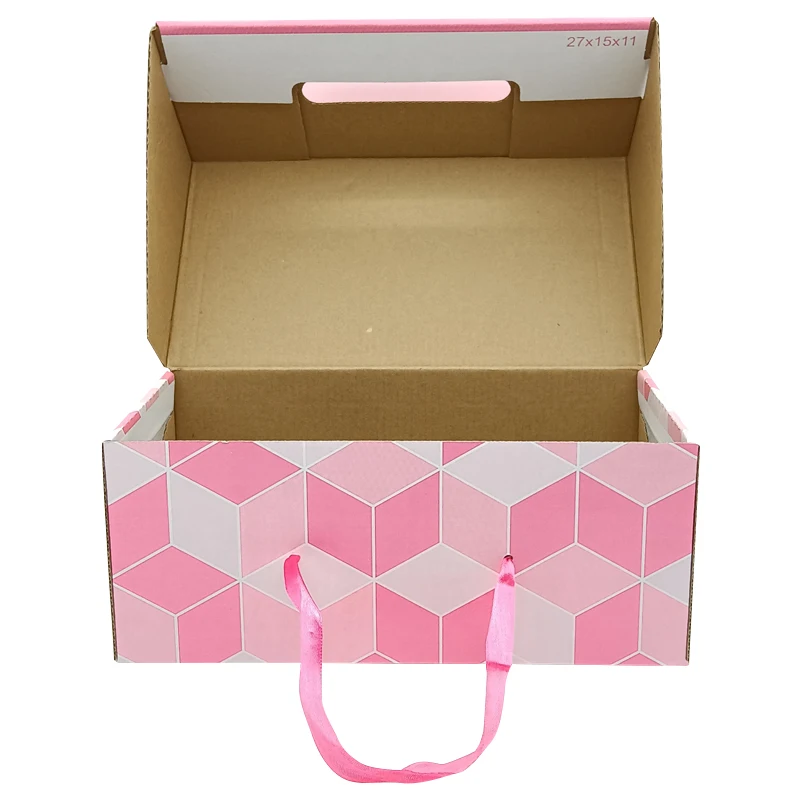 Customized various shoe gift boxes high-end shoes packaging box Sports shoes packaging box sandals packaging