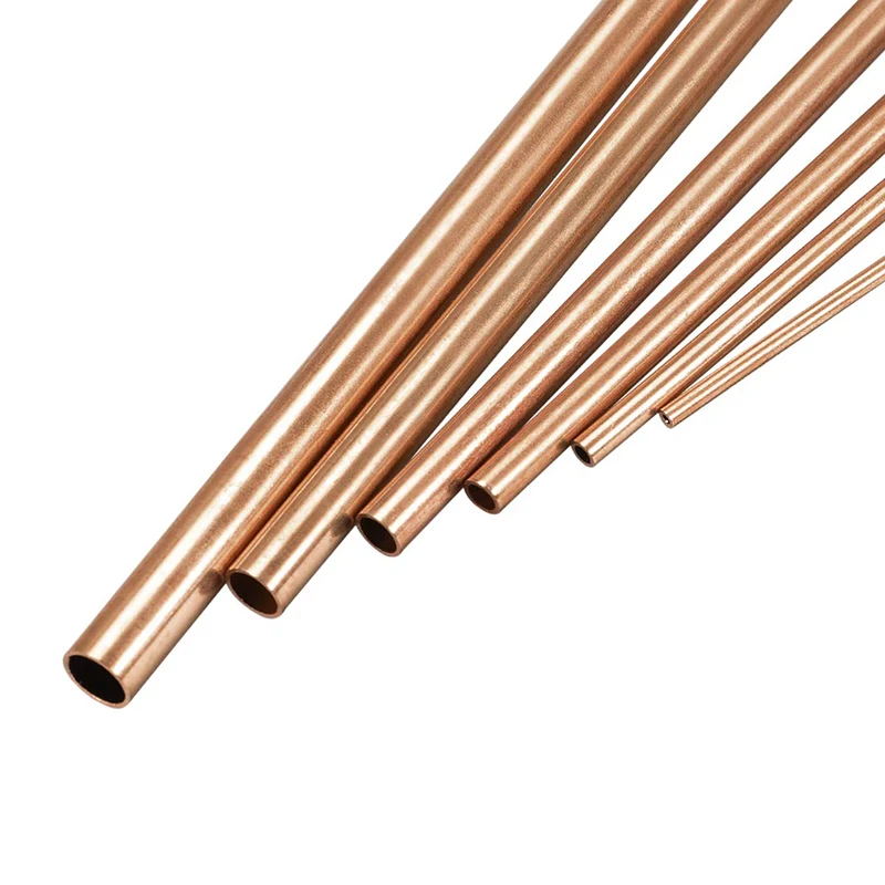 Custom 6Mm Copper Tube Tube Union Push To Connect Copper Refrigerant Copper tube
