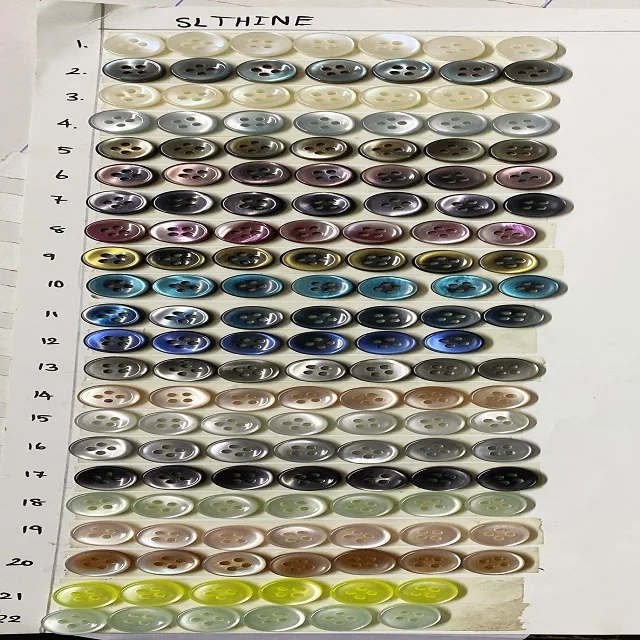 Best Selling round Button Garments for Shirts High Quality Bulk plastic Buttons for Jeans Wholesale