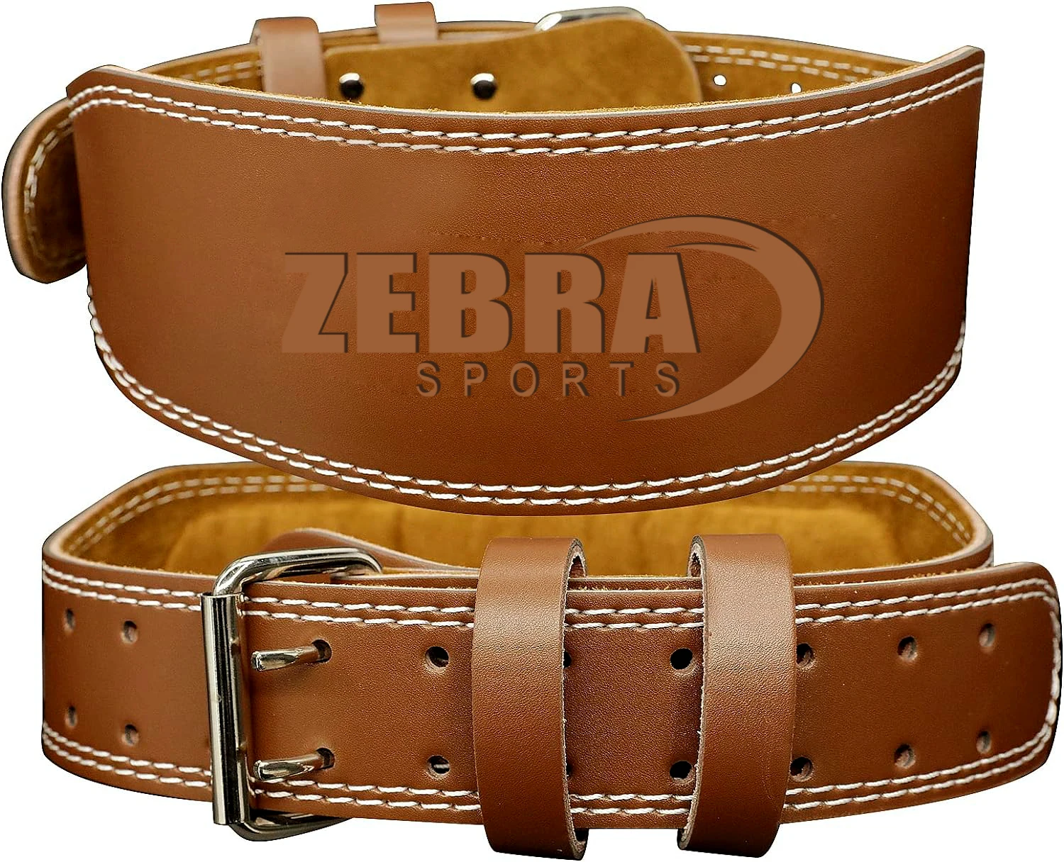 Custom Made Gym Fitness Metal Buckle Power Lifting Professional Belt Cheap Training Leather Durable Weightlifting Power Belt