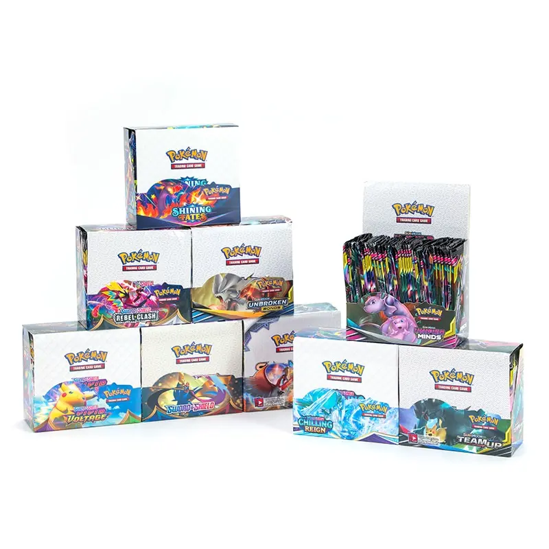 Latest Pokmon Cards 324Pce English Collection Vstar DV Vmax V Battle Games Poker Anime Gifts Children Toy Interactive