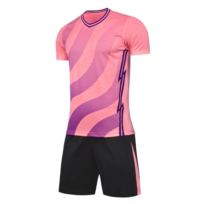 Men Soccer Uniform Professional Custom Referee Shirt Football Jersey Set 100% Polyester Referee Uniform Sports Jersey Suit