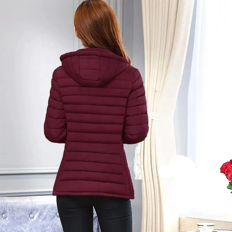 New Style Plus Size Cheap Wholesale Women Winter Quilted Jackets for Ladies Clothing Waterproof Ocean OEM